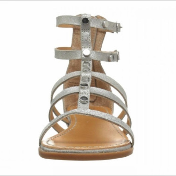 SEYCHELLES Dance On Silver Gladiator SandalsSize10 - Picture 5 of 13